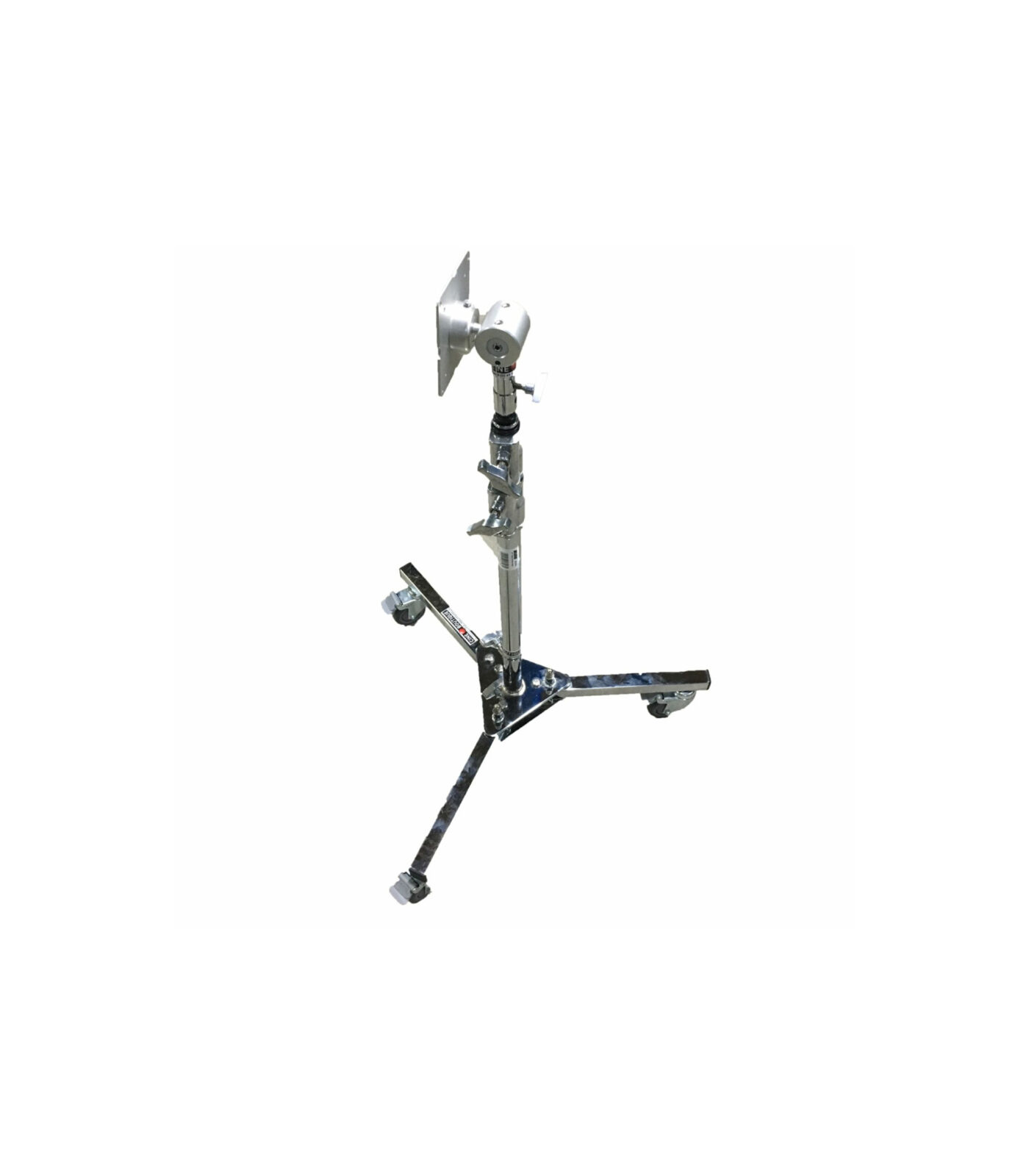 “Bagoe Kit – 1000 foot with castor base
+ screen arm support ball joint + Vesa plate + board