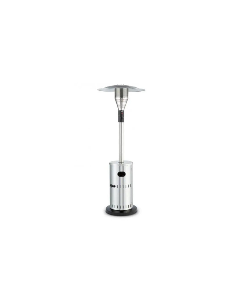 Retractable floor lamp cosy solid inox 14 Kw