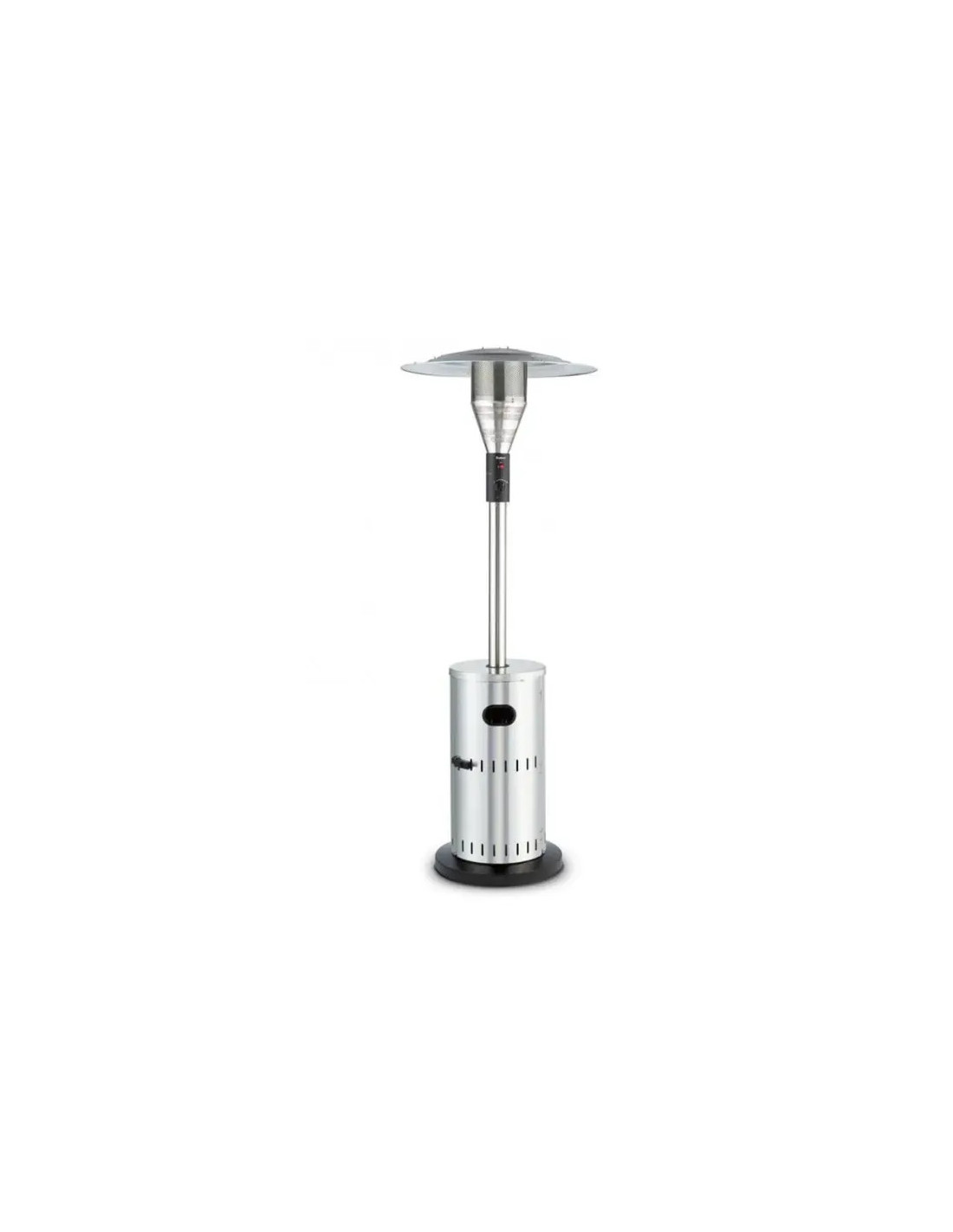 Retractable floor lamp cosy solid inox 14 Kw