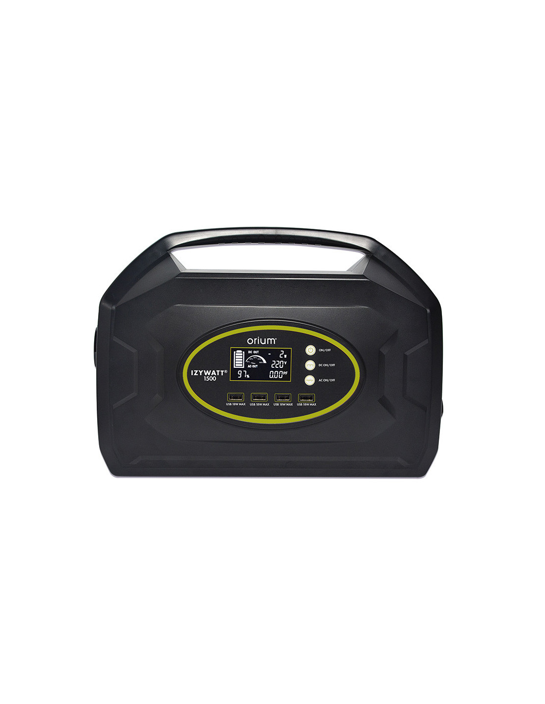 1500WH energy block – 1.5Kw max. use