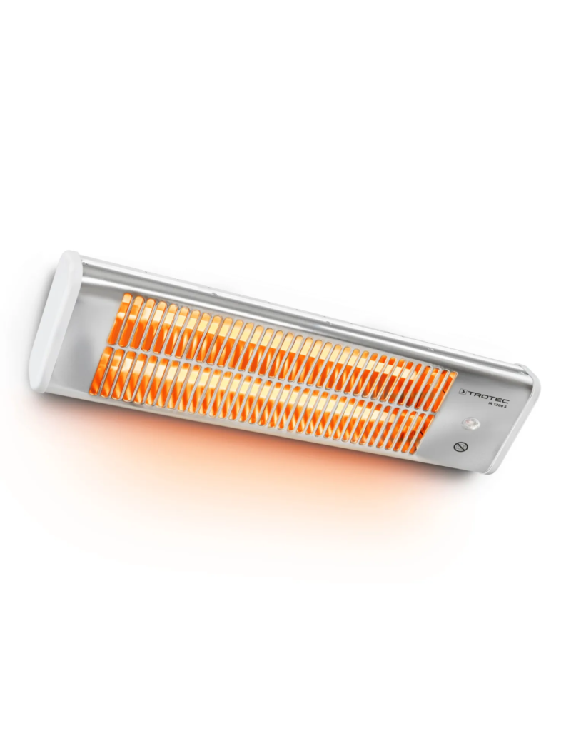 Electric infrared radiant head heater 1.2 Kw