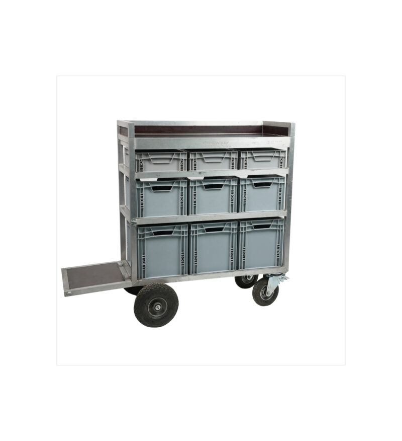Medium Production Cart – 9 Bins